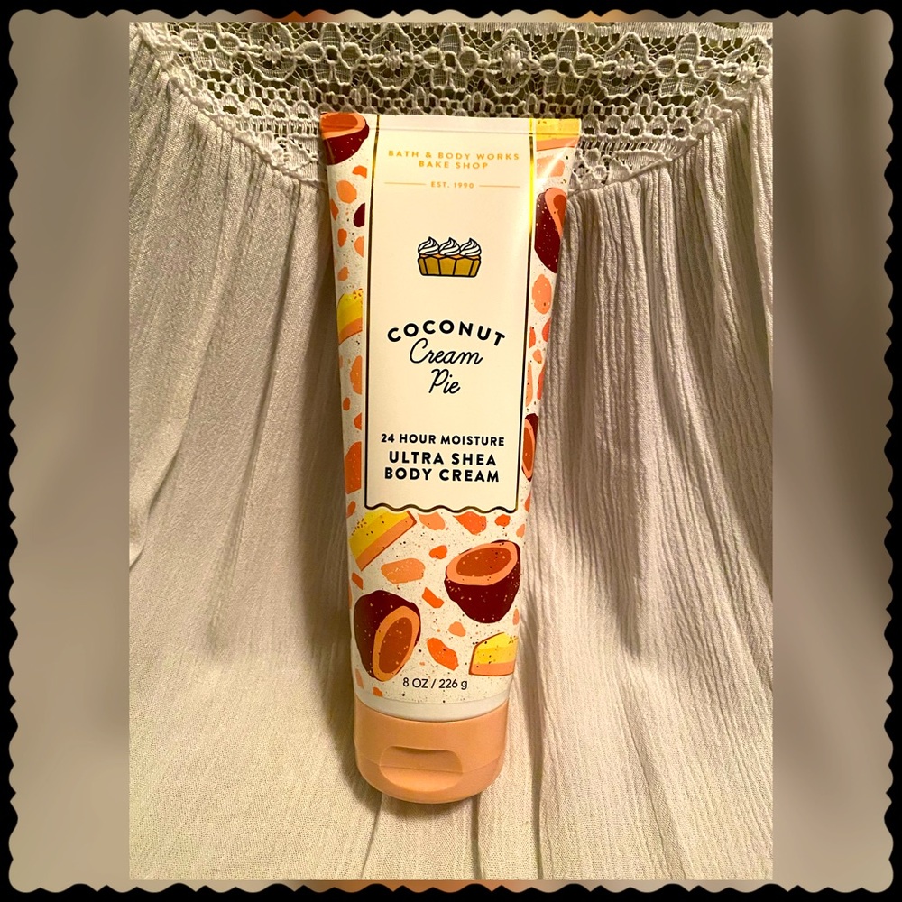New Bath & Body Works Coconut Cream Pie Ultra Shea Moisturizer Cream
